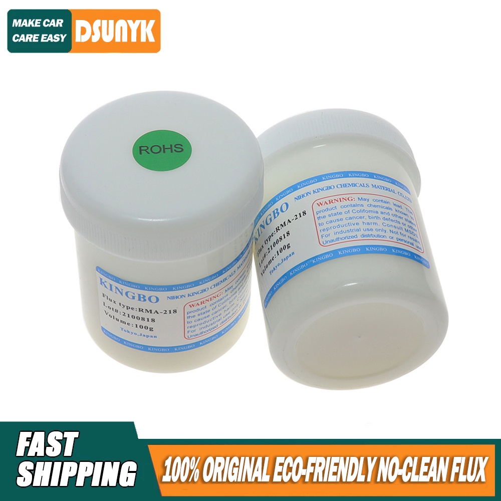 Original Japan KINGBO RMA218 Flux Soldering and Rework Station Solder Paste Noclean