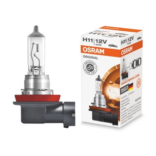 หลอดไฟหน้า OSRAM ขั้ว H11  รหัส 64211 ( 1 หลอด/กล่อง)