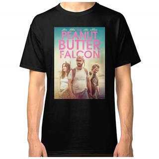 [S-5XL] เสื้อยืด พิมพ์ลาย The Peanut Butter Falcon สีดํา สไตล์คลาสสิก สําหรับผู้ชาย และผู้หญิง DMN103