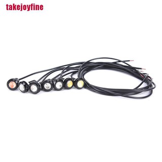 [takejoyfine] ไฟตัดหมอก LED 9W 12V 24V 18 มม. สีแดง สําหรับรถยนต์