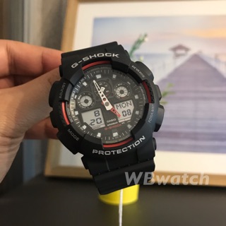 นาฬิกาคาสิโอ G-Shock รุ่น GA-100-1A4 ของแท้ รับประกัน 1 ปี WBwatch