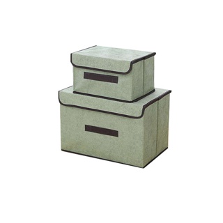 HANGROO M56 กล่องผ้า กล่องอเนกประสงค์ พับเก็บได้ กล่อง ชุดกล่องพับ กล่องเก็บของ กล่องพับ กล่องใส่เสื้อผ้า