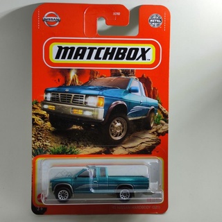 matchbox Nissan  hardbody D21 สีเขียว