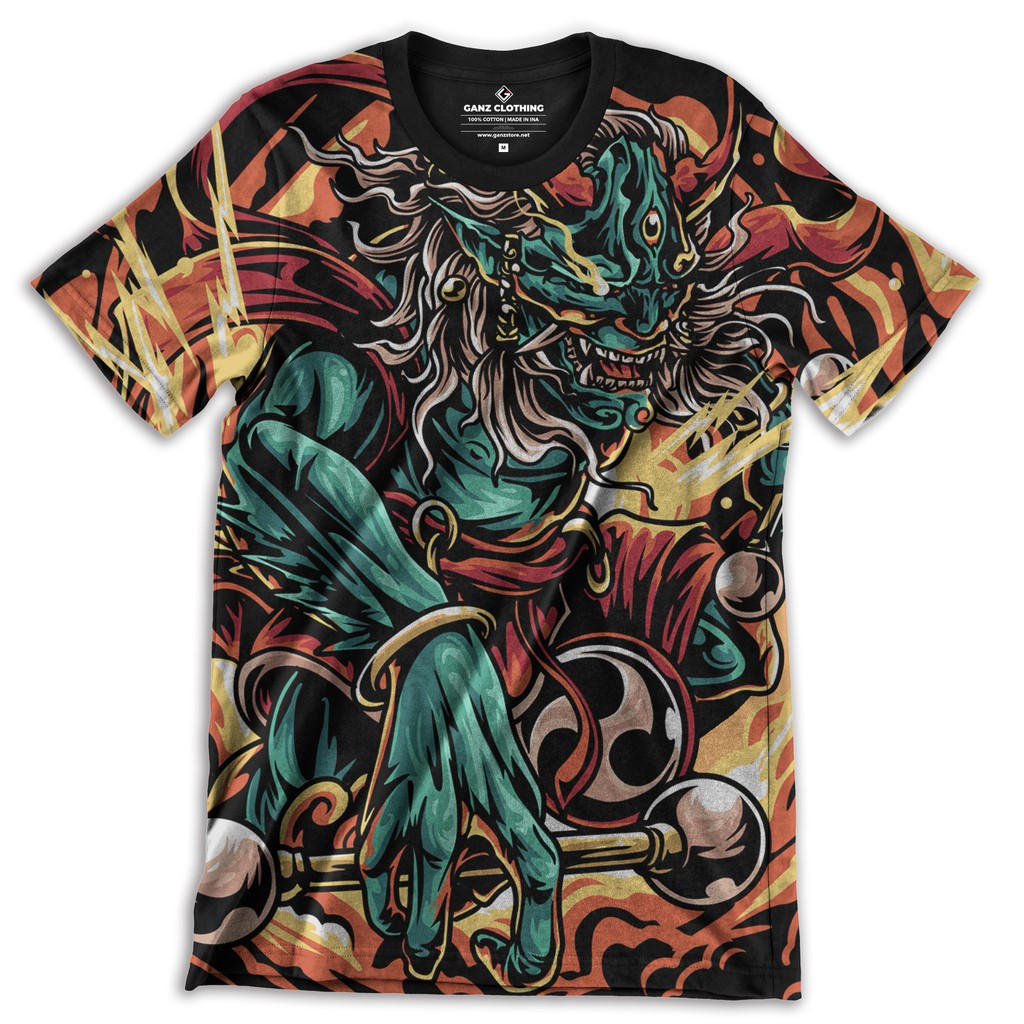 เสื้อพิมพ์ลายเต็ม - Raojin Mix FP001