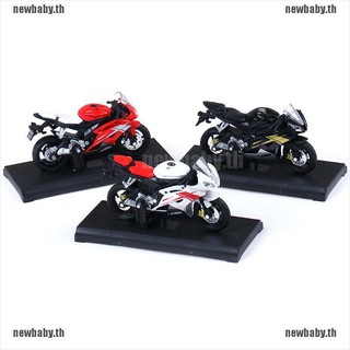 【NEWBABY】โมเดลรถจักรยานยนต์ 1:18 Yamaha YZF-R6 YZF R6 สีฟ้า