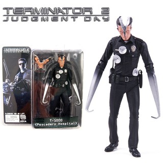 Figma ฟิกม่า Model Figure ฟิกเกอร์ โมเดล จากเรื่อง NECA Terminator 2 คนเหล็ก Judgment Day T-1000 Pescadero Hospital