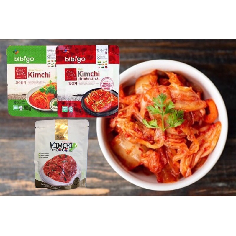🇰🇷 กิมจิเกาหลี BIBIGO Kimchi #1 จากเกาหลี & SUKISHI Kimchi 🍲World’s Healthiest Foods🧘🏻‍♀️