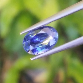 พลอยไพลิน Blue Sapphire 0.86 กะรัต (Cts.)