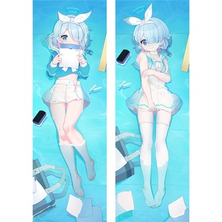 ปลอกหมอนอิง ลาย Dakimakura Otaku สีฟ้า สําหรับผู้ชาย