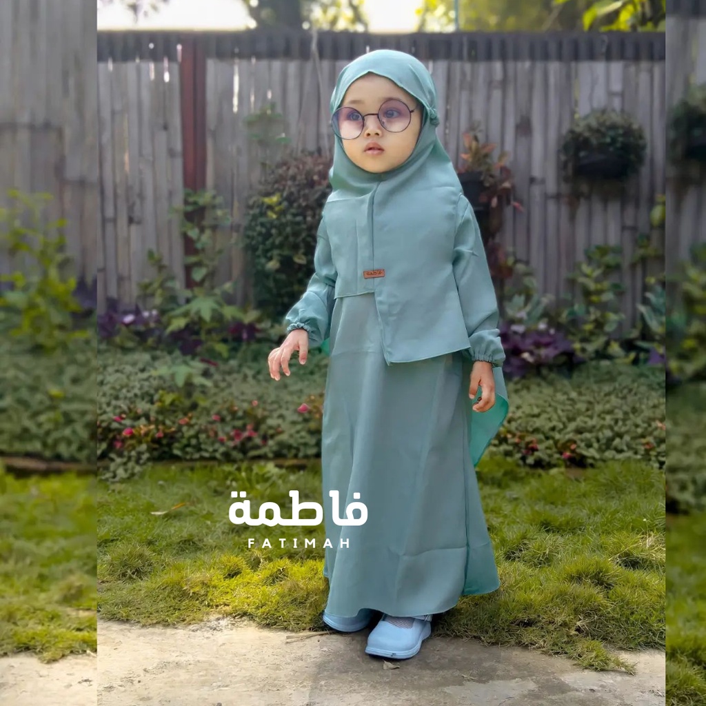 TODDLER GAMIS MUSLIM CLOTHES TODDLER SET MARYAM MADE BY FATIMAH