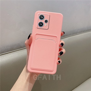 2022 New เคสโทรศัพท์ OnePlus Nord CE 2 Lite 5G / Nord CE 2 5G Fashion TPU Silicone Skin Feel with Card Bag Cover เคส NordCE2Lite Simple Solid Color Soft Case