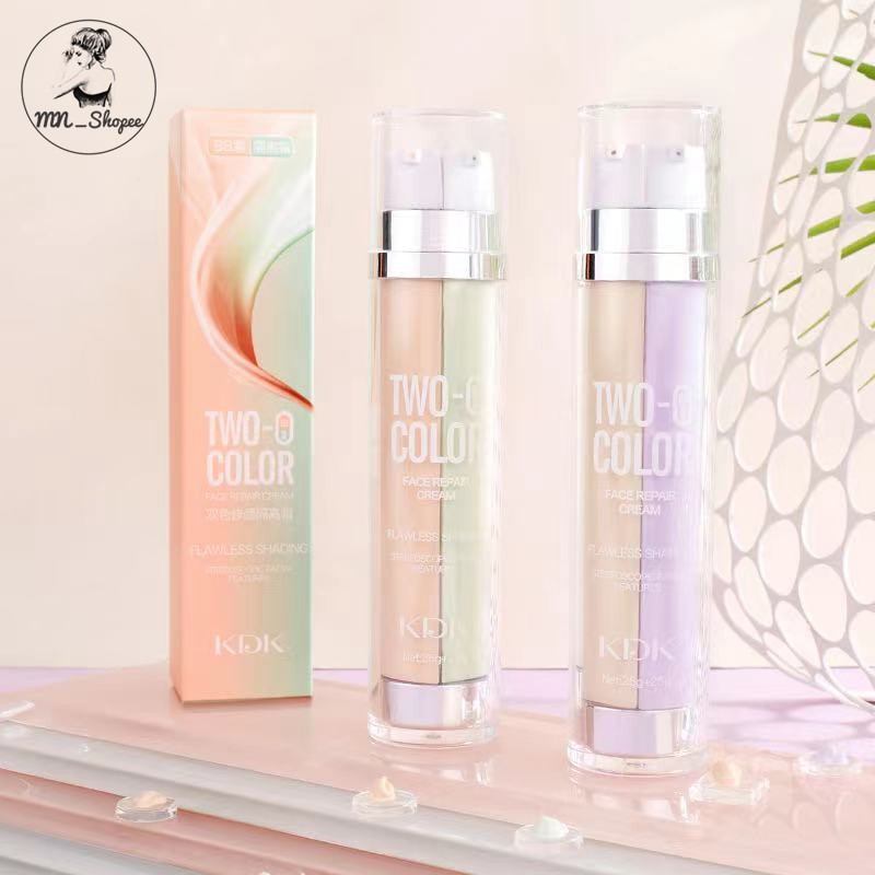 ลด30฿โค้ดINC4LEL4 บีบีครีม 2 in 1 ไพรเมอร์ รองพื้น BB Cream เนื้อเรียบเนียน ผิวสวยกระจ่างใส เปล่งประกายตลอดวัน
