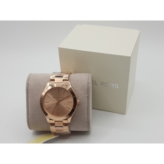 นาฬิกา MICHAEL KORS WOMENS MK3197 43 MM SLIM RUNWAY QUARTZ พร้อมกล่อง (ใหม่)