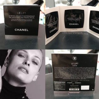 ซอง 1 มิล 3 ซอง Chanel Le lift the smoothing and firming ritual  MFG 08/2562 EXP 08/2566