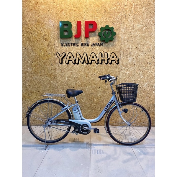 จักรยานแม่บ้านไฟฟ้าญี่ปุ่น ยี่ห้อ Yamaha ปั่นและบิดได้