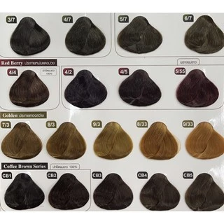ครบทุกสี สีย้อมผม ฟาร์เกอร์ (โทนสีธรรมชาติ/น้ำตาล/แฟชั่น/แม่สี) Farger haircolor ผมทำสี แจ้งสีในแชท/หมายเหตุ