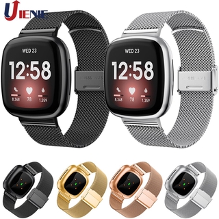 Milanese สายนาฬิกาข้อมือสแตนเลสสําหรับ Fitbit Versa 3 / Fitbit Sense