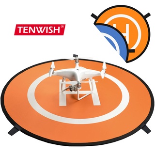 Tenwish แผ่นลงจอดโดรน แบบพกพา พับได้ อุปกรณ์เสริม สําหรับโดรน DJI Air 2S Mavic 3 Mini 2