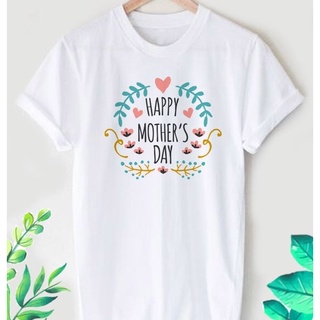 เสื้อวันแม่ เสื้อยืดวันแม่ The Moms day ใส่สบาย สีสันสดใส ใส่สบาย ไม่ยืดไม่ย้วย