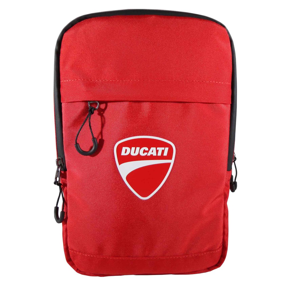 DUCATI กระเป๋าคาดอก DCT49 076 สีแดง