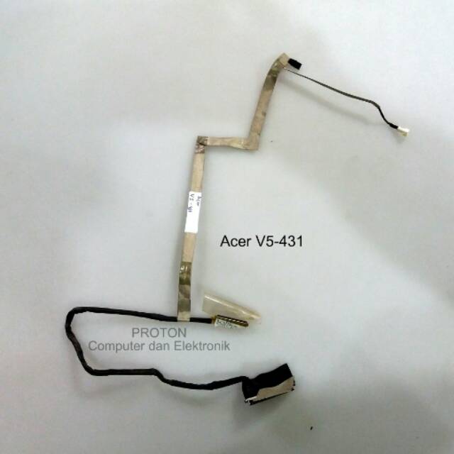 LAYAR สายยืดหยุ่นสําหรับหน้าจอ LED LCD / แล็ปท็อป LVDS Acer V5-431 V5-471 V5-531 VA51 / คล้ายกัน