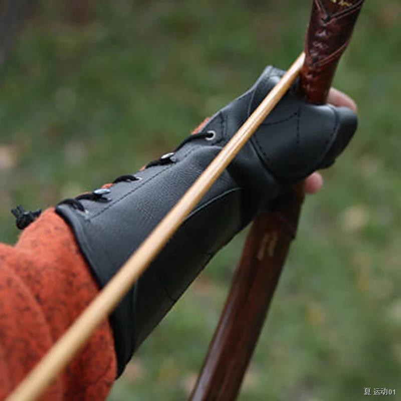 Medieval Renaissance Archer Archery Vambrace Gauntlet Shooting Glove Festival Larp Hunter Arm Guard Armor Leather Bracer Shopee Thailand