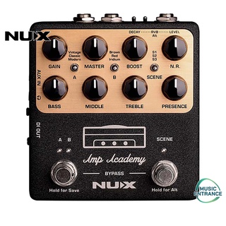 NUX NGS-6 Amp Academy Pro Level Stomp-Box Amp Modeler แอมป์จำลองคุณภาพสูง ในรูปแบบ เอฟเฟคก้อน