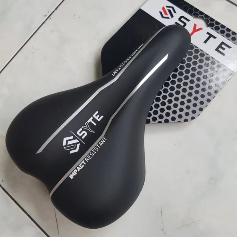 SYTE ST-G133 GEL BICYCLE SADDLE, WIDE, ขนาดใหญ่, นุ่ม, รุ่นใส่สบาย G133
