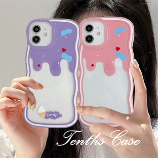 เคสโทรศัพท์มือถือ แบบนิ่ม ลายไอศกรีม สําหรับ Redmi 12C 10C 10A 10 9 9A 9C 9T Note 12 11 Pro+ 11s 11 10s 10 9s 9 8 Pro Xiaomi Poco X4Pro X3 Pro X3NFC M3 M4 F3 Mi 11 Lite 10TPro ฝาครอบใส