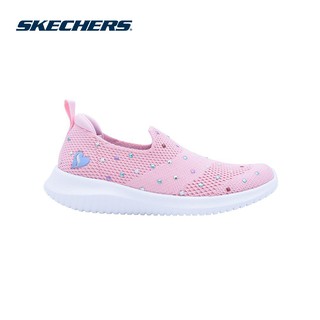 Skechers สเก็ตเชอร์ส รองเท้าผ้าใบ เด็กผู้หญิง Ultra Flex Lifestyle Sports Sneakers - 81540L 5GBl