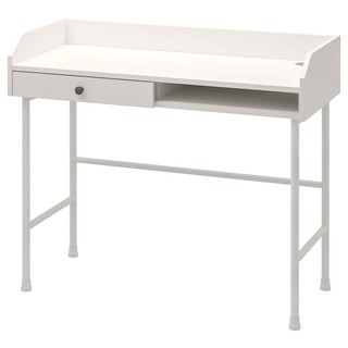 IKEA พร้อมส่ง โต๊ะทำงาน โต๊ะคอมพิวเตอร์ HAUGA เฮากา Ikea แท้ 100x45 ซม. โต๊ะทำงานอิเกียแท้ จัดส่งไว