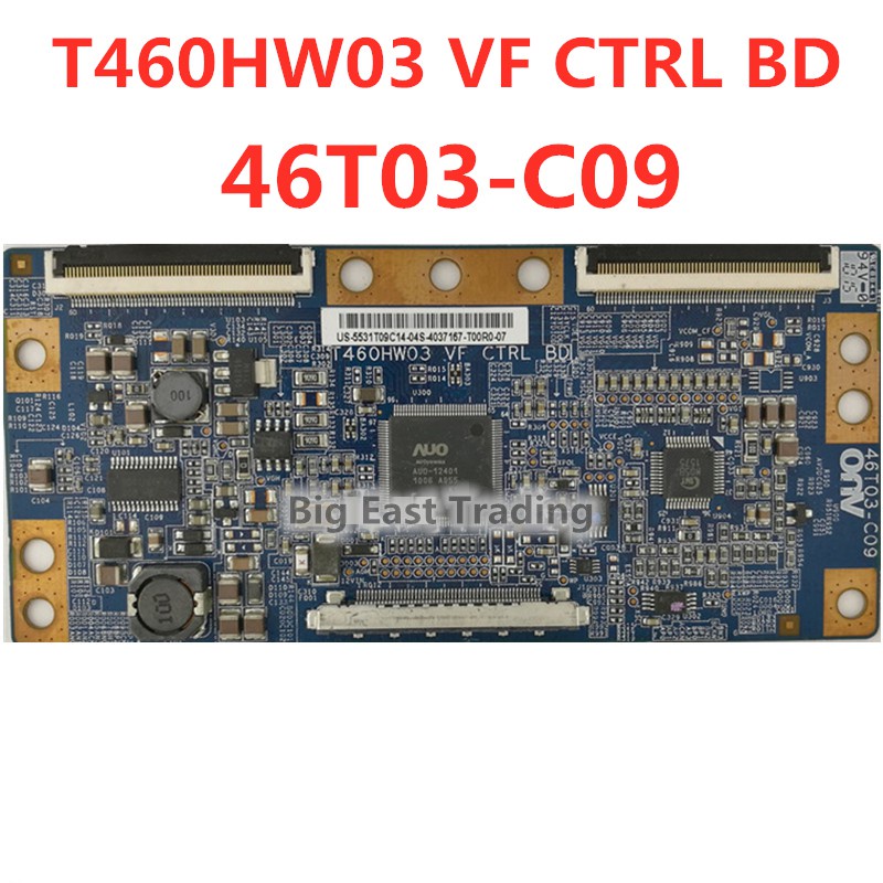 46T03-C09 1 ชิ้น TCON Board T460HW03 VF CTRL BD TV T-CON Logic Board 46T03-C09 สําหรับ 37 นิ้ว 46 นิ