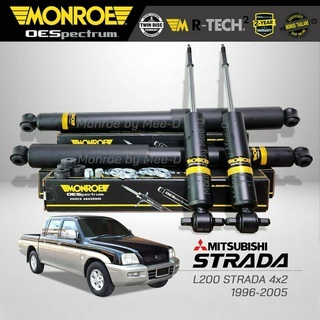 MONROE โช๊คอัพ MITSUBISHI L200 STRADA ปี 1996-2005   FR 378043SP / RR 378175SP