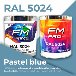 สี RAL5024 / RAL 5024 Pastel blue