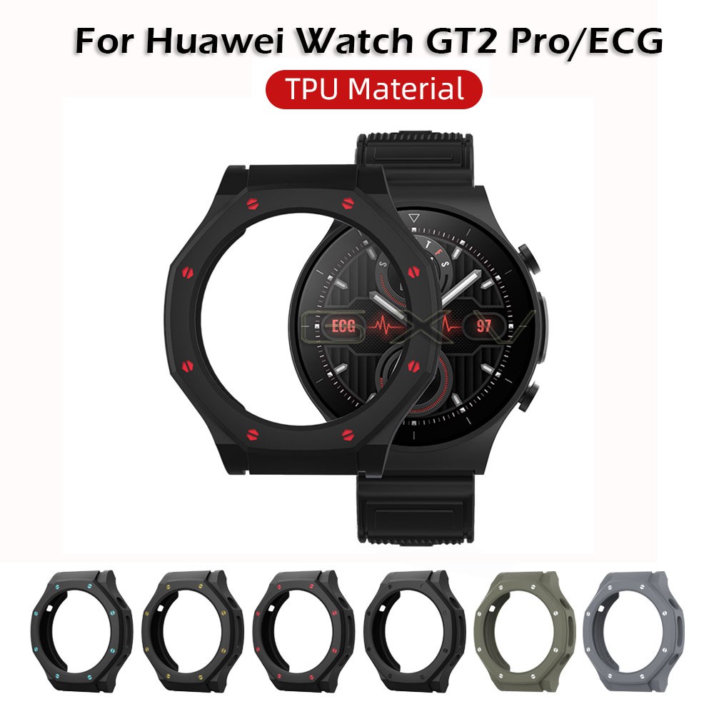 Sikai Tpu เคสป้องกันสําหรับ Huawei Watch Gt2 Pro #0