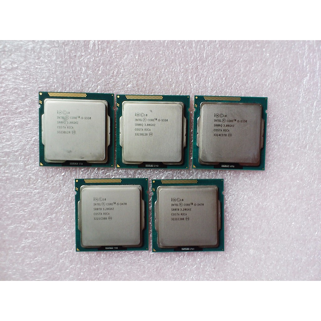 ซ็อกเก็ตโปรเซสเซอร์ Intel Core i5-3570K i5-3570 i5-3470 i5-3450 1155 3rd
