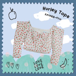 KAYASIS~❤️ | FV23 HURLEY STRAWBERRY TOPS