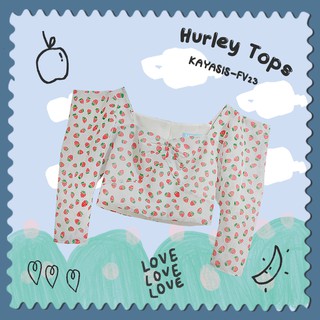 KAYASIS~❤️ | FV23 HURLEY STRAWBERRY TOPS