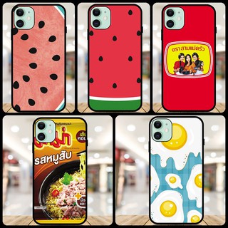 เคสสกรีน ลาย ของกิน REALME C12 C25 NARZO 30A / Realme 7i / Realme C17 / Realme C2 / REALME C11 / Realme XT / Realme X