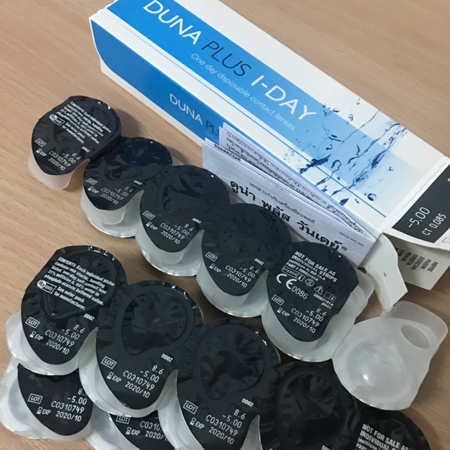 DUNA PLUS I-DAY คอนแทคเลนส์ รายวัน 13 คู่