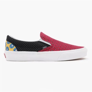 [ของแท้ ส่งฟรี จากไทย] VANS CLASSIC SLIP-ON - (TIE PRINT MIX) BLACK/MULTI