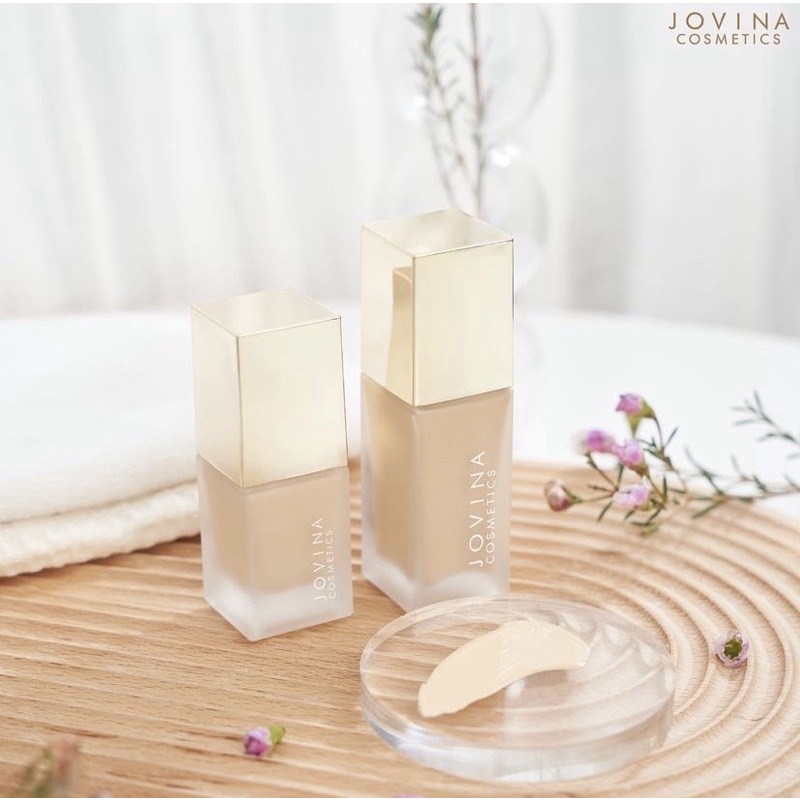 ส่งต่อ รองพื้น JOVINA Airy Foundation 01- รองพื้น โจวีน่า สูตรใหม่ ขนาด 15 ml.