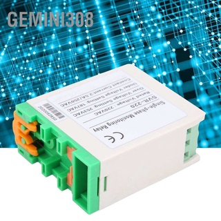 Gemini308 SVR‑220 Single‑Phase Voltage Monitoring Relay 3LEDs Overvoltage Undervoltage Protection Device