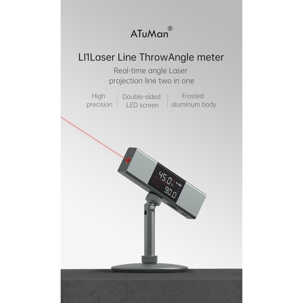 DUKA LI 1 Atuman Laser Angle Casting Instrument Real time Angle Meter ...