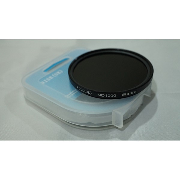 Rise Filter (UK) 58mm ND1000 Slim ND neutral Density Filter 1000