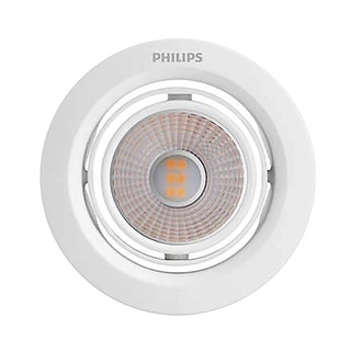 Therichbuyer โคมดาวไลท์หน้ากลม 2.5 นิ้ว LED 5 วัตต์ Cool White PHILIPS รุ่น 59775 Pomeron 5W/40K สีขาว