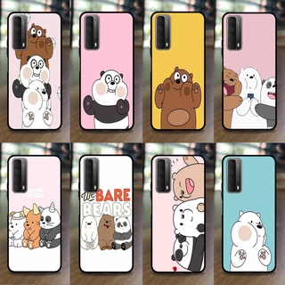 เคส Huawei Y7A ลายสามหมีจอมป่วน ขอบนิ่มหลังแข็ง เคสมือถือ เคสโทรศัพท์ Case เคส TPU ขอบนิ่มหลังแข็ง ไม่ขูดตัวเครื่อง