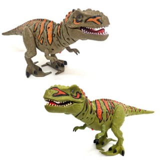 T-Rex ไดโนเสาร์ ใส่ถ่าน ส่ายคอ เดินได้ TREX Walking dinosaur with light