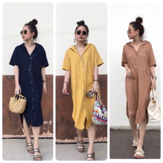 Linen Basic Dress