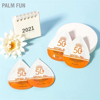 Palm Fun ครีมกันแดดไวท์เทนนิ่ง กันรังสียูวี Spf50+ Pa+ 2 กรัม 0.07 ออนซ์